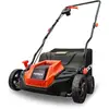 Image de Scarificateur Électrique Fuxtec Fx-ev320eco, Aérateur De Gazon 1300w, Largeur 32 Cm Et Profondeur -12 À +10 Mm, Bac 40l