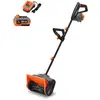 Image de Fraise À Neige Sans Fil Fx-e1sch20set - 20v Li-ion 4ah Chargeur Rapide, 300w, Largeur 30 Cm, Compacte Et Puissante