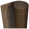 Image de Clôture Brise Vue Hidden Brise Vente Pvc Marron 90 X 300 Cm [neu.holz]