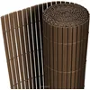 Image de Clôture Brise Vue Hidden Brise Vente Pvc Marron 200 X 300 Cm [neu.holz]