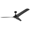 Image de Ventilateur de plafond Pepeo Vourdries avec télécommande - Noir - Diamètre 140cm - 3 vitesses