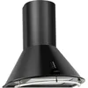 Image de Klarstein Noir - Hotte murale aspirante style rétro (acier 60cm 430m³) - noire