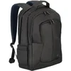 Image de Sac à dos RIVACASE - Noir - Pour ordinateur portable 17.3 - Polyester haute qualité - Système de ventilation