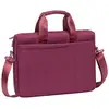 Image de Sac Pour Ordinateur 13.3 / 14" Avec Compartiments Rembourrés Et Bandoulière Rouge Rivacase
