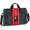 Image de Rivacase Regent 8058 43,9 Cm (17.3") Sac Messenger Noir, Cyan