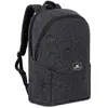 Image de Rivacase 7962 39,6 Cm (15.6") Sac À Dos Noir, Blanc