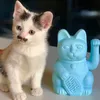 Image de Porte-bonheur - Maneki-Neko - Bleu - Intelligence - Succès professionnel - Décoratif