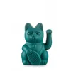 Image de Porte-bonheur Maneki Neko - Bras mobile - Résine - Plastique - Vert