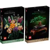 Image de Creator Expert Lot De 2 Articles - Bouquet De Fleura Et Arbre Bonsai