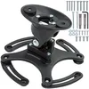 Image de SUPPORT VIDEOPROJECTEUR - TECTAKE - Support plafond universel pour vidéoprojecteurs - Aluminium - Noir