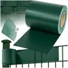 Image de Brise-vue - TECTAKE - Bandes brise-vue en PVC de 70 x 19 m protection intempéries et soleil fixations incluses - Vert