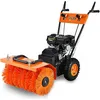 Image de Balayeuse déneigeuse thermique - FUXTEC FX-KM196 - avec brosse de balayage sans embout optionnel