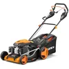 Image de Tondeuse thermique autotractée vitesse réglable 196cm3 51cm - FUXTEC FX-RM5196PRO - 6CV 60L