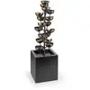 Image de Blumfeldt joshua tree fontaine de jardin à jet d'eau & cascade - pompe 7 w - câble 10 m - aspect laiton