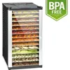 Image de Déshydrateur alimentaire Klarstein Fruit Jerky 14 - 14 étages - 1000W - acier noir