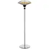 Image de Blumfeldt heat guard parasol parasol chauffant infrarouge terrasse 2100w ip44 - argenté