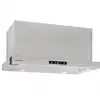 Image de Vinea Hotte Murale Escamotable Plate 60cm 560m³/h Classe A - Argent