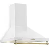 Image de Klarstein Montblanc 60 Hotte murale aspirante 60cm - Débit 610 m³-h - Moteur 165 W - 2 lampes LED - Filtres alu - Classe A - Blanc