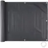 Image de Brise-vue - TECTAKE - Panneau en PVC avec oeillets renforcés en métal pour balcon et jardin 600 x 90 cm - Noir