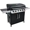 Image de Barbecue gaz char-broil convective 640 b xl sur chariot 6 bruleurs zone sear 140847