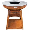 Image de Barbecue brasero en acier Zelos Hauteur 87 cm Diamètre 102 cm
