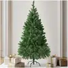 Image de Sapin De Noël Artificiel En Pvc 140 Cm Naturel Vert Avec 470 Branches