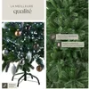 Image de Sapin de Noël - TECTAKE - Arbre artificiel 180 cm avec 470 branches en polyester et support en métal - Vert