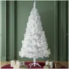 Image de Sapin De Noël Artificiel En Pvc Naturel Et Blanc