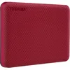 Image de Disque dur externe - TOSHIBA - Canvio Advance - 2 To - Rouge