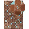 Image de Tapis Aliaga Marron 160 X 230 Cm Cuir