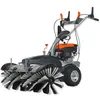 Image de Balayeuse thermique - FUXTEC FX-KM1196 - 173cm3 - Option: brosses de balayage déneigeuse collecteur de déchets