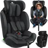 Image de KIDIZ® Siège auto pour enfants et bébé 9-36 kg Groupe 1+2+3 Ceinture de sécurité à 5 Points Appuie-tête réglable ECE R129/03 Noir