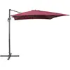 Image de Parasol Déporté 250 Cm Monza Rouge Bordeaux