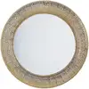 Image de Miroir Channay 80 Cm 80 Cm Métal Doré