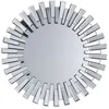 Image de Beliani - Miroir rond argenté CHOLET