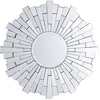 Image de Miroir Vire 70 Cm X 70 Cm Argenté