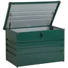 Image de Coffre De Rangement Cebrosa 100 Cm 62 Cm Métal Vert Foncé