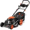 Image de Tondeuse Thermique Autotractée Démarrage Électrique Vitesse Réglable 196cm3 53cm - Fuxtec Fx-rm5396espro - 6cv 70l
