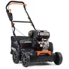 Image de Scarificateur A Gazon Thermique - Fuxtec Fx-bv240 - 212cm3 Largeur 40cm Sac 45l 18 Lames 24 Griffes