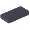 Image de 50 carreaux 1x2 noirs