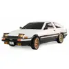 Image de Voiture De Course Telecommandee Amewi Ae86 Sprinter Drift 1:18 Rtr Blanche