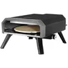 Image de Four à Pizza Gaz Extérieur - Royal Gourmet - Barbecue à Pizza de 4 kW avec Pierre Pizza de DIA 33 cm Noir