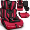Image de KIDUKU Siège auto pour enfants Noir/Rouge évoluant avec la croissance Norme ECE R129/03 de 9 kg à 36 kg Groupe 1+2+3