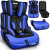 Image de KIDUKU Siège auto pour enfants Noir/Bleu évoluant avec la croissance Norme ECE R129/03 de 9 kg à 36 kg Groupe 1+2+3