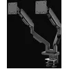 Image de Support Écran PC - LC-POWER - LC-EQ-A34B-D - 34 pouces - 20 kg - Réglable en hauteur