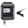 Image de Zoom F1-LP - Enregistreur audio 2 pistes - Hi-Res Audio - Micro USB - Slot Micro SDHC - Micro-cravate LMF-1 en occasion ou reconditionné