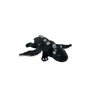 Image de Peluche Sans Marque Dragon Noir Taille S 20 Cm Multicolor