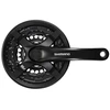 Image de Pédalier vélo VTT Shimano TY501 7-8v 3 plateaux (42-34-24)