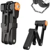 Image de Antivol de vélo - Serrure pliante 85cm - Acier allié - 4 Chiffres - Résistance au cisaillement