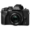 Image de Olympus OM-D E-M10 Mark IV + 14-42mm Pancake EZ noir